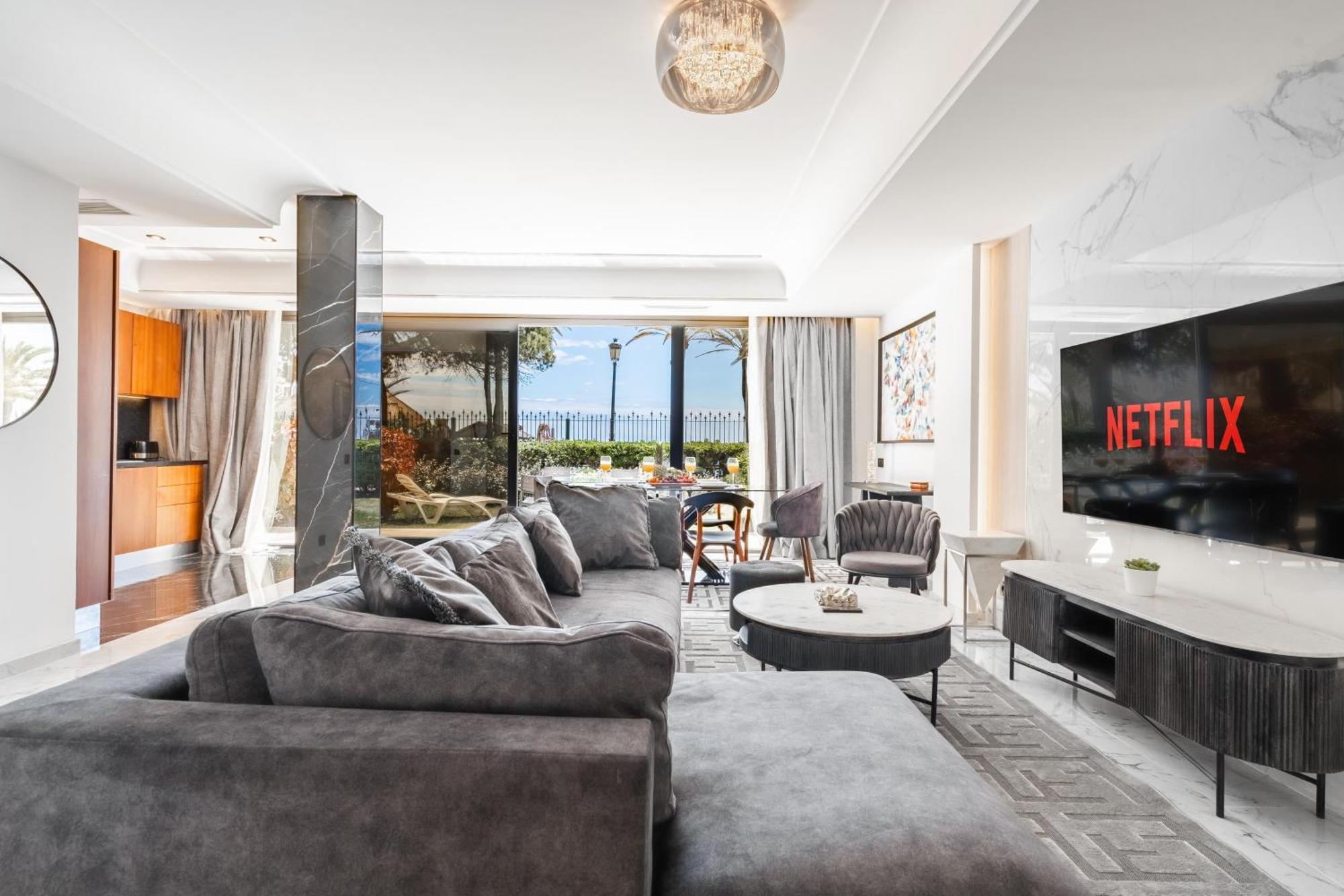 Puerto Banus Beach Apartments Marbella Eksteriør bilde